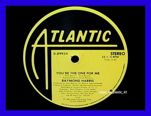 Raymond Harris/You're The One For Me/US Original/5点以上で送料無料、10点以上で10%割引!!!/12'