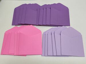ハンドメイド★ポチ袋　お札二つ折りサイズ　画用紙　22枚セット(900)