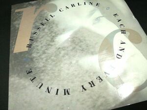 UKオリジナル ラッセル・キャロライン Russell Carline - Each And Every Minute / レコード 12” LP　#E