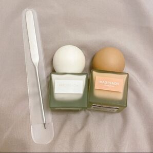 マッドピーチ 下地 ファンデ