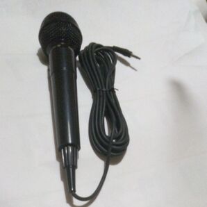 マイク コード付き ブラック
