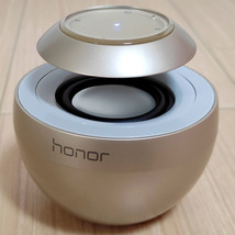 ◆送料無料・新品同様◆HUAWEI HONOR AM08 Gold◆全方位型 bluetoothスピーカー◆_画像1