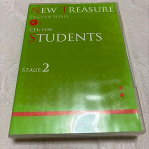 NEW TREASURE ENGLISH SERIES CDs FOR STUDENTS STAGE 2 5枚組