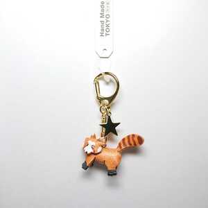 【新品未使用】ハンドメイドトウキョウ キーホルダー/ストラップ レッサーパンダ