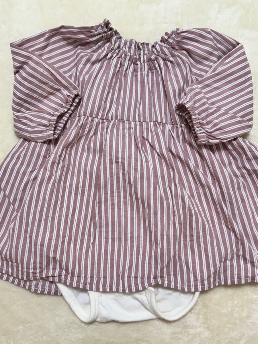 petit mainロンパース