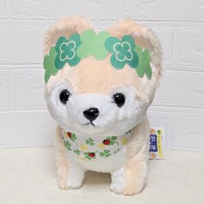 豆しば三兄弟 ハッピークローバー JBサイズ ぬいぐるみ