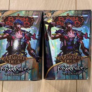 Flesh and Blood アーモリーデッキ マックス・ニトロ 日本語版 2個
