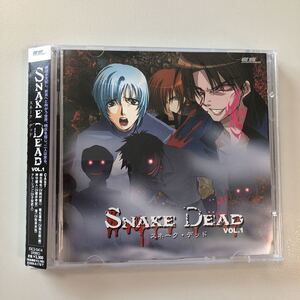 貴重です！帯付きＣＤ+ＤＶＤ　SNAKE DEAD vol.1 スネーク・デッド【20-09NE】