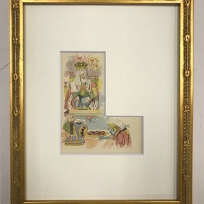 【特価】 ≪ ジョン テニエル ≫ アンティークオリジナル木版画 不思議の国のアリス Ⅰ 1899年 SIR JOHN TENNIEL