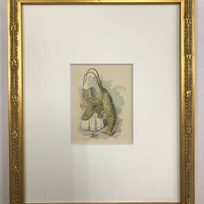 【特価】 ≪ ジョン テニエル ≫ アンティークオリジナル木版画 不思議の国のアリス Ⅵ 1899年 SIR JOHN TENNIEL