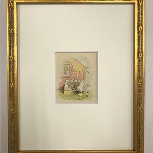 【特価】 ≪ ジョン テニエル ≫ アンティークオリジナル木版画 不思議の国のアリス Ⅸ 1899年 SIR JOHN TENNIEL