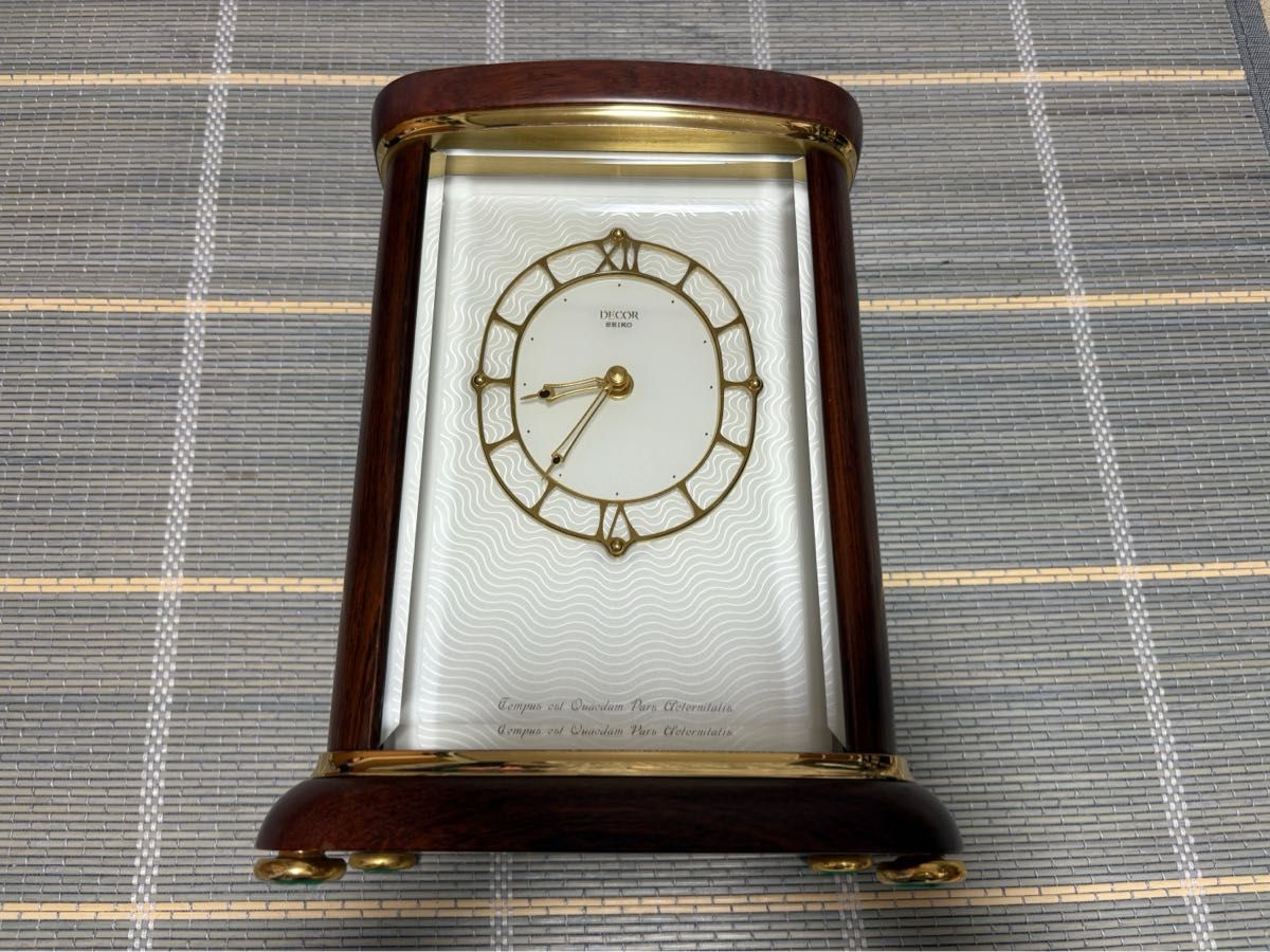 最高級セイコーデコールAZ725Bダブルハイファイメロディ置き時計