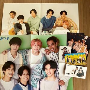 Aぇ!group ピンナップと厚紙セット