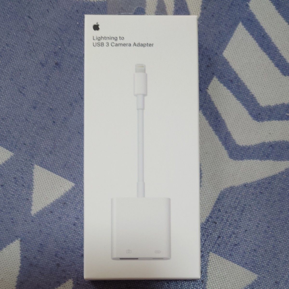 Apple純正 Lightning - USB 3カメラアダプタ　MK0W2AM/A
