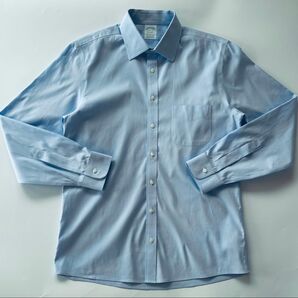 Brooks Brothers ボタンダウンシャツ 15 1/2 34 ブルー