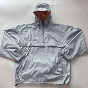 NIKE 黒タグ アノラックパーカー XXL ライトブルー×オレンジ