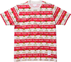 送料無料 M Used Supreme x Campbell's Soup Tee シュプリーム キャンベル キャンベルスープ