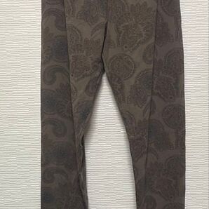 n'Or LABEL レギンス 柄 ペイズリー ロング丈 エスニック ボヘミアン