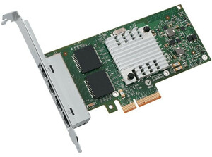  новый товар Intel E1G44HT LAN карта 10/100/1000Mbps Intel 82580 PCI-EX4 RJ-45