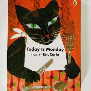 【英語・絵本】エリック・カール_Today is Monday ボードブック