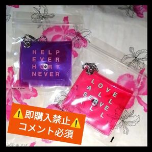 ▼コメント必須★値下げ不可▼藤井風 マルチケース ポーチ ピンク パープル HEHN LASA fujiikaze ヘンレコ