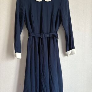 an another angelus ネイビー ワンピース 長袖