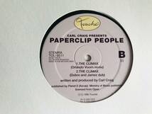 新品 Carl Craig Presents Paperclip People / The Climax (Orlando Voorn Remix), Touche盤_画像2