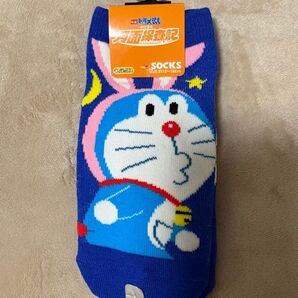 ドラえもん のび太の月面探査記 靴下 13-18cm ふりむきキッズ