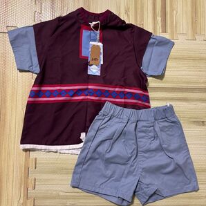 ディズニーフローズン 半袖シャツとショートパンツセット セットアップ 上下セット アナ雪