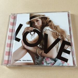 西野カナ 1CD「LOVE one.」