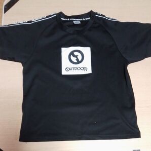 OUTDOOR PRODUCTS Tシャツ 半袖 ブラック