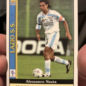 即決 超貴重！MC CALCIO2001 nesta bese 177 アレッサンドロ・ネスタ エラーカード 裏面ネドベド ロナウド メッシネイマール panini 