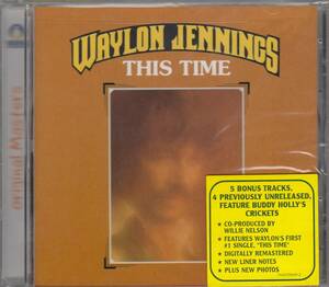 輸 Waylon Jennings ウェイロン・ジェニングス This Time+5 未開封◆規格番号■74465996692◆送料無料■即決●交渉有