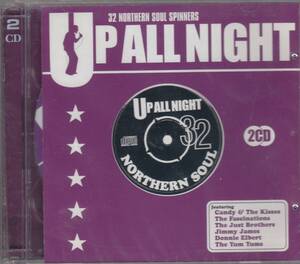 輸 VA / Up All Night - 32 Northern Soul Spinners 2CD 未開封◆規格番号■PDSCD-573◆送料無料■即決●交渉有