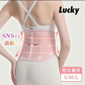 【整体師推薦】骨盤ベルト 腰サポーター スポーツ コルセット腰用 腰 サポート 姿勢矯正 ブラック Mサイズ