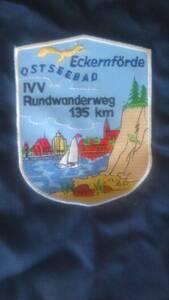 ★　ワッペン　ＩＶＶ　Ｒｕｎｄｗａｎｄｅｒｗｅｇ　１３５ｋｍ　★