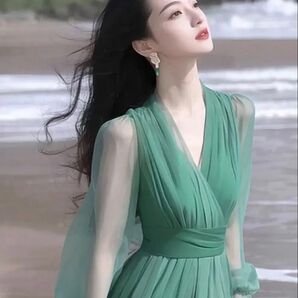 シフォンドレス