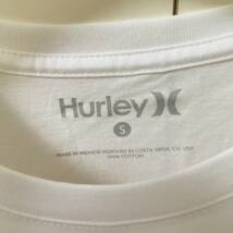 新品未使用　送料無料　HURLEYハーレー　ロゴ　Tシャツ 　サイズS　サーフ_画像3