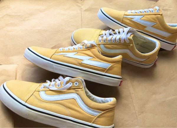 VANS オールドスクール 23.5 24cm 2足セット 黄色