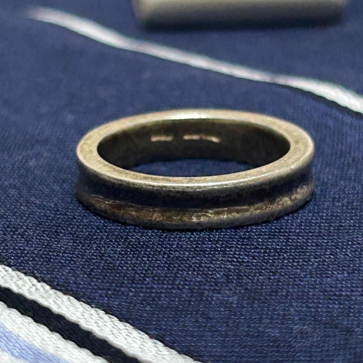 シルバー925 Silver925 リング 指輪 4mm高幅 内径15mm アクセサリー リング 指輪 シルバー SV925