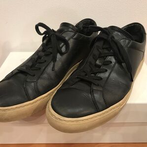 定価6.5万!COMMON PROJECTS コモンプロジェクト イタリア製 高級レザースニーカー サイズ41 26〜27cm程度