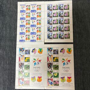 記念切手【1998長野オリンピック・パラリンピック冬季競技大会】4,200円分
