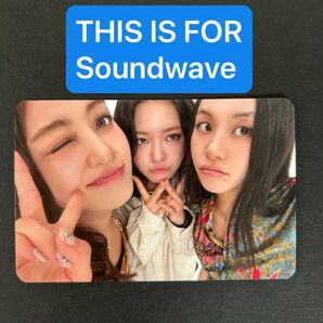 TWICE THIS IS FOR soundwave ラキドロ トレカ