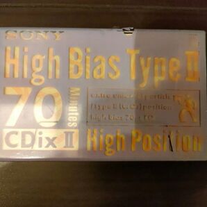 SONY High Bias Type Ⅱ 70minutes CDix High Position ハイポジション 2パック