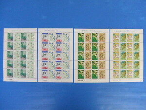 [ commemorative stamp ]* The Narrow Road to the Deep North series *60 jpy ×4 seat (80 sheets ) 4800 jpy minute no. 2 compilation ×2 kind / no. 3 compilation ×2 kind 