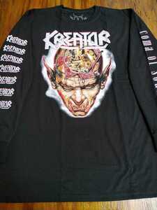 KREATOR 長袖 Tシャツ coma of souls 黒L ロンT / slayer sodom protector destruction possessed death dark angel