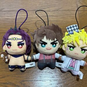 ジョジョの奇妙な冒険 ちみっともぬい ジョセフ シーザー カーズ まとめ売り セット ぬいぐるみ