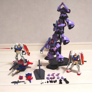 HG ガンダム、ドム、トリプルアクションベース、Gファイター