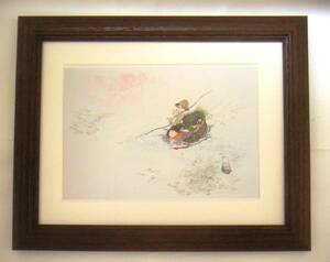 Art hand Auction ◆Kiyoshi Nakajima Sounds of Spring تعويض الاستنساخ, إطار خشبي متضمن, الشراء الفوري◆, عمل فني, تلوين, آحرون