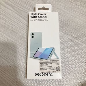 Style Cover with Stand for Xperia 10VI純正